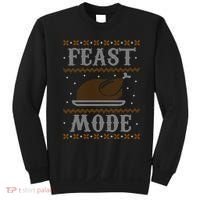 Feast Mode Ugly Sweater Thanksgiving Dinner Sweatshirt thumb 0