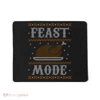 Feast Mode Ugly Sweater Thanksgiving Dinner Mousepad thumb 0