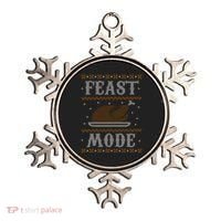 Feast Mode Ugly Sweater Thanksgiving Dinner Ornament thumb 0