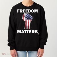 Freedom Matters USA American Fist Women's Sweatshirt thumb 0