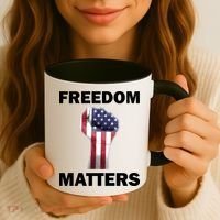 Freedom Matters USA American Fist Coffee Mug thumb 3
