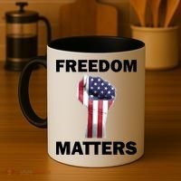 Freedom Matters USA American Fist Coffee Mug thumb 4