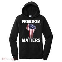 Freedom Matters USA American Fist Women's Hoodie thumb 0