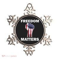 Freedom Matters USA American Fist Ornament thumb 0