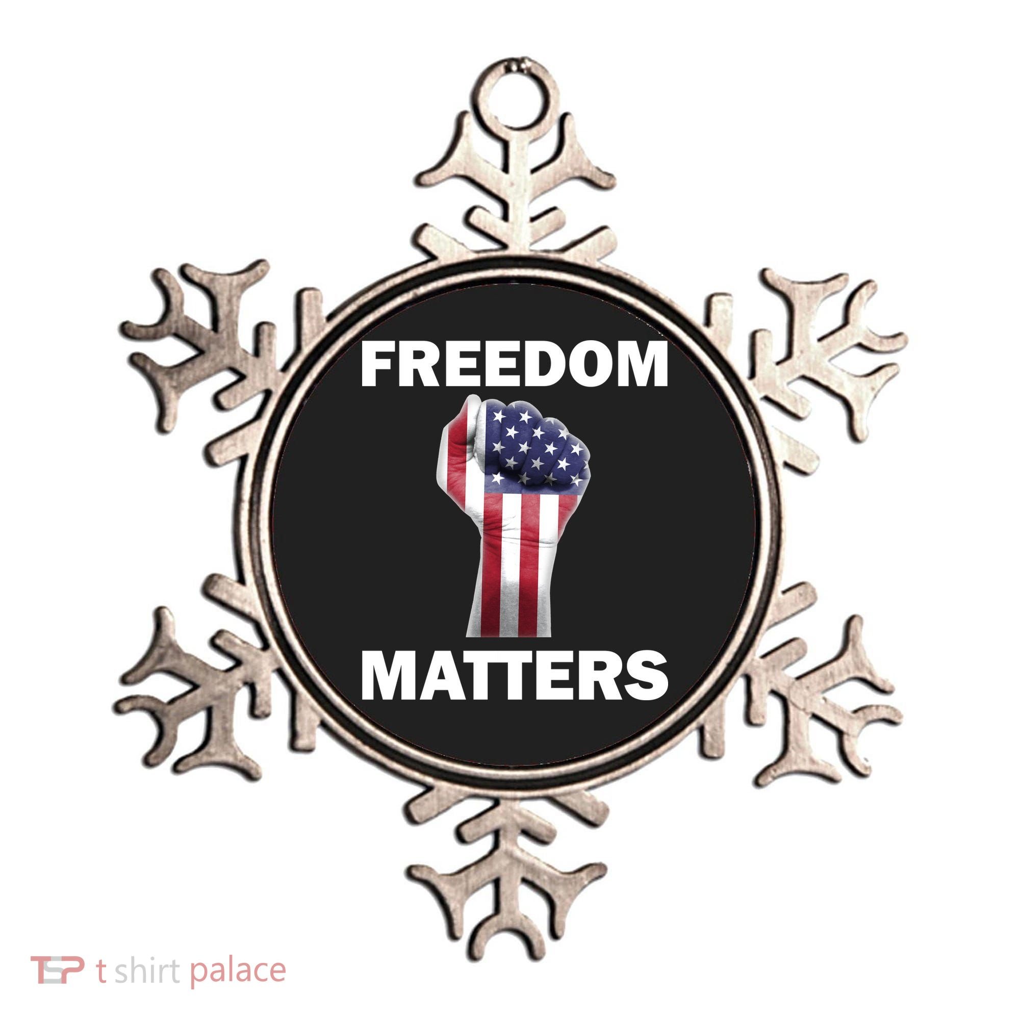 Freedom Matters USA American Fist Ornament