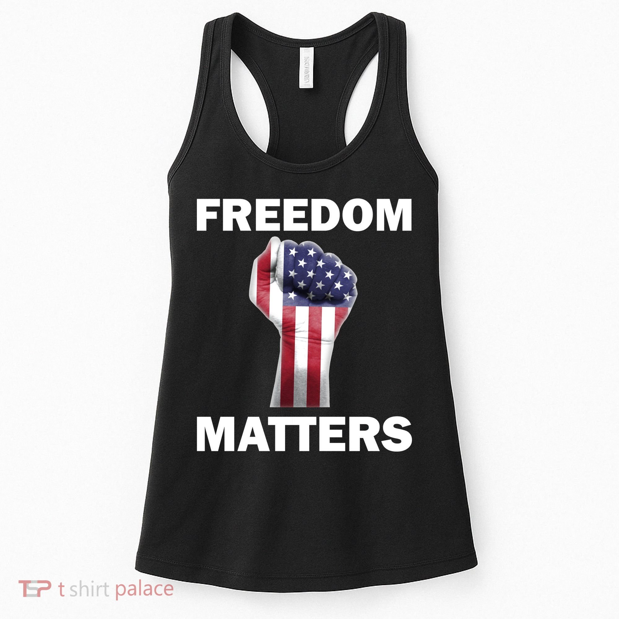 Freedom Matters USA American Fist Women's Tank Top