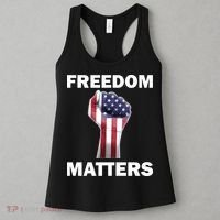 Freedom Matters USA American Fist Women's Tank Top thumb 3