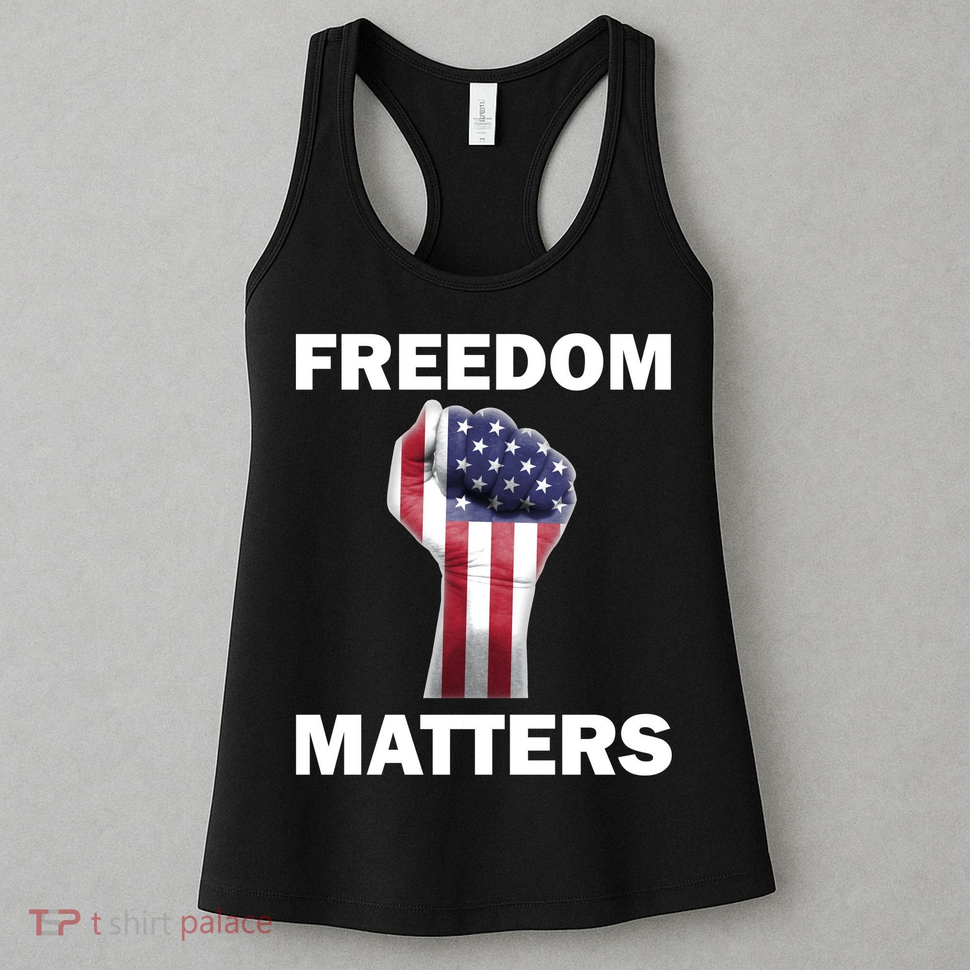 Freedom Matters USA American Fist Women's Tank Top