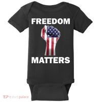 Freedom Matters USA American Fist Baby Bodysuit thumb 0
