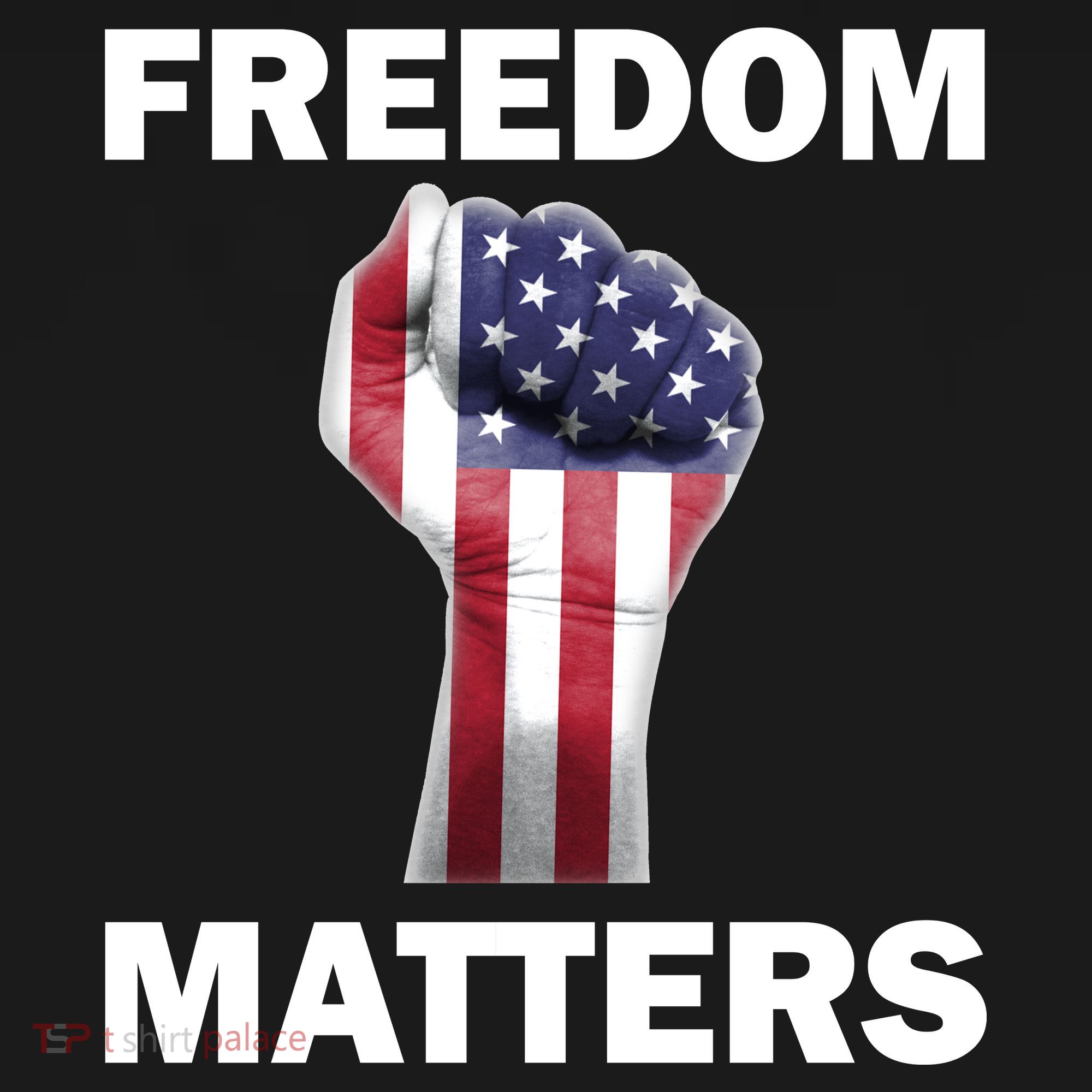 Freedom Matters USA American Fist Baby Bodysuit