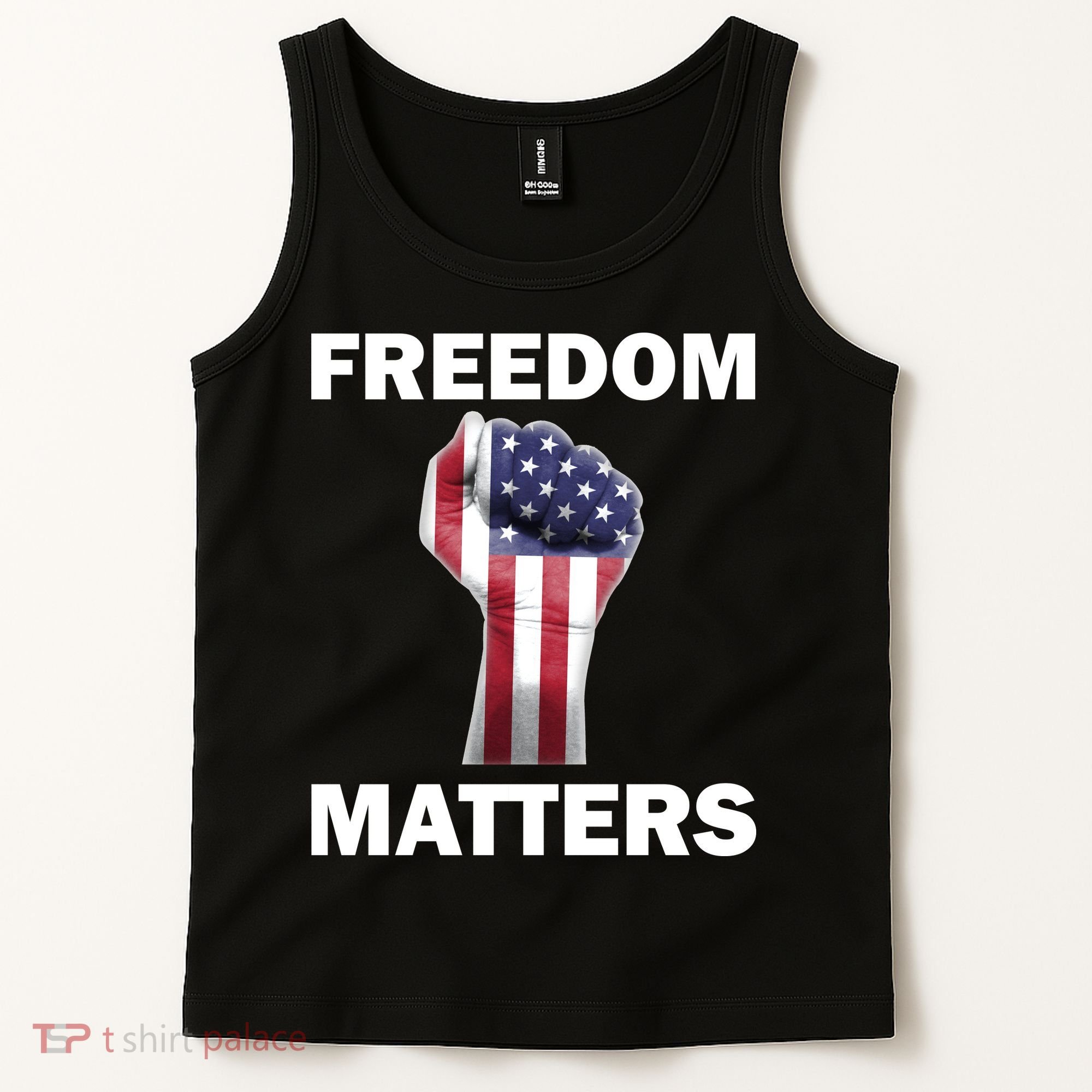 Freedom Matters USA American Fist Tank Top