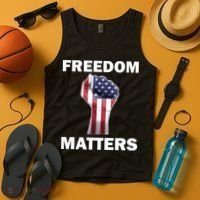 Freedom Matters USA American Fist Tank Top thumb 4