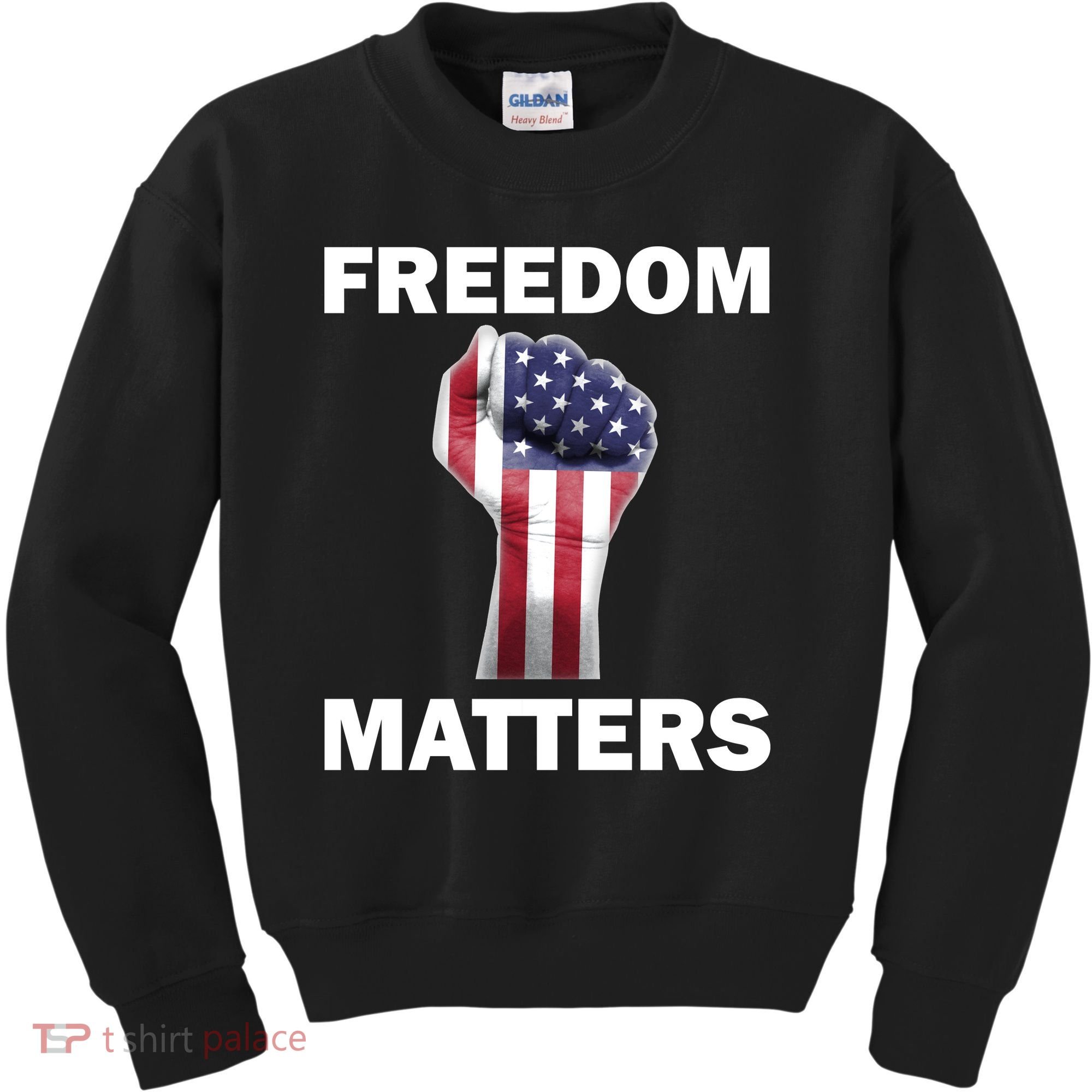 Freedom Matters USA American Fist Kids Sweatshirt
