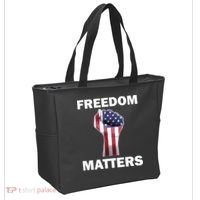 Freedom Matters USA American Fist Tote Bag thumb 2