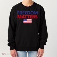 Freedom Matters USA Flag Women's Sweatshirt thumb 0