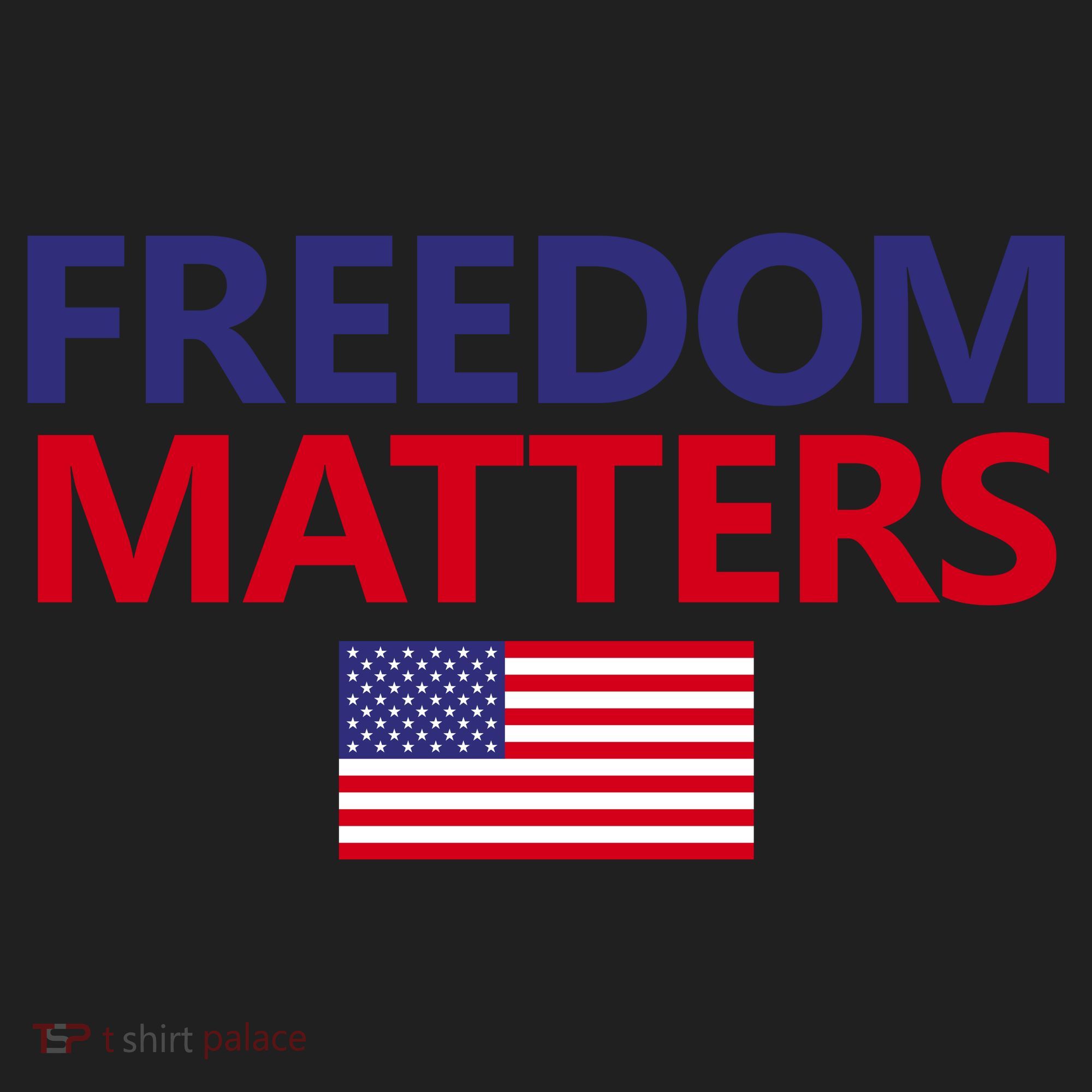 Freedom Matters USA Flag Women's Sweatshirt