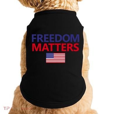 Freedom Matters USA Flag Doggie Tank