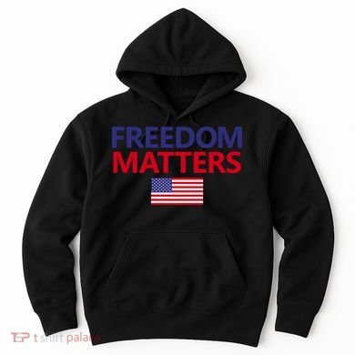 Freedom Matters USA Flag Hoodie