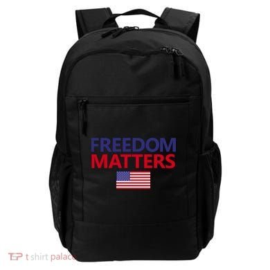 Freedom Matters USA Flag Backpack