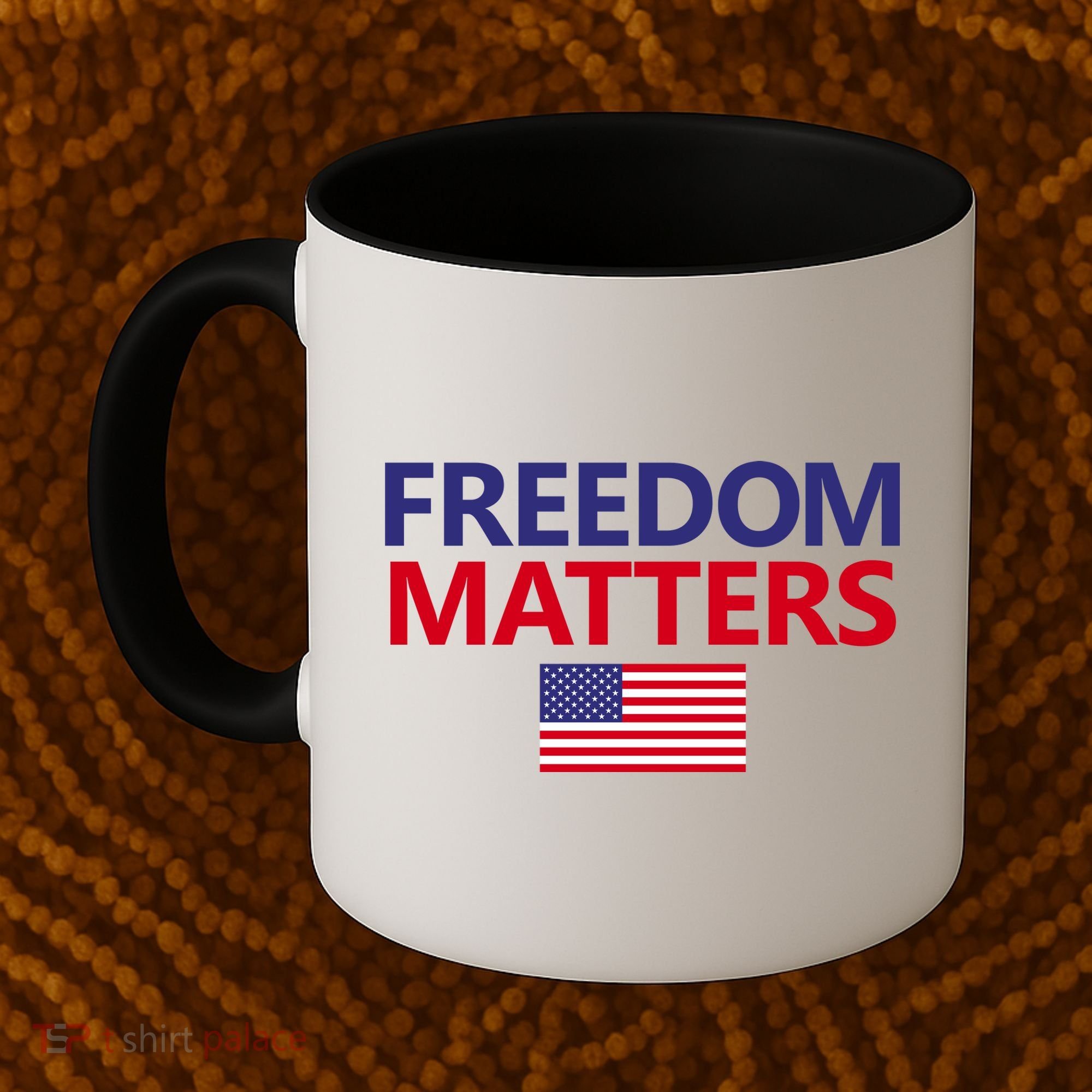 Freedom Matters USA Flag Coffee Mug