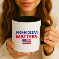 Freedom Matters USA Flag Coffee Mug thumb 3