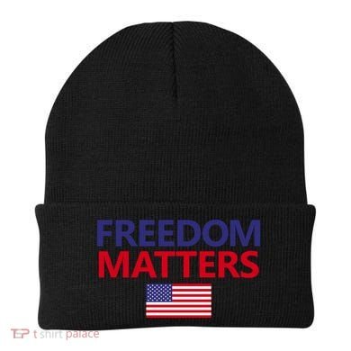 Freedom Matters USA Flag Beanie