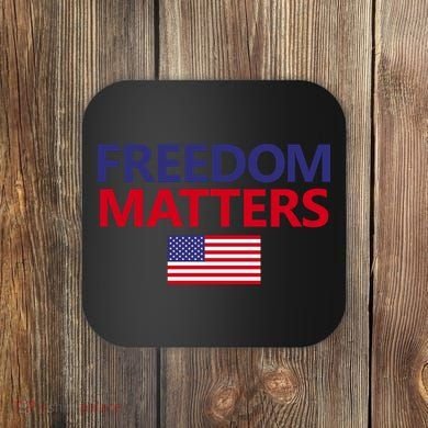 Freedom Matters USA Flag Coaster