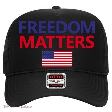 Freedom Matters USA Flag Hat
