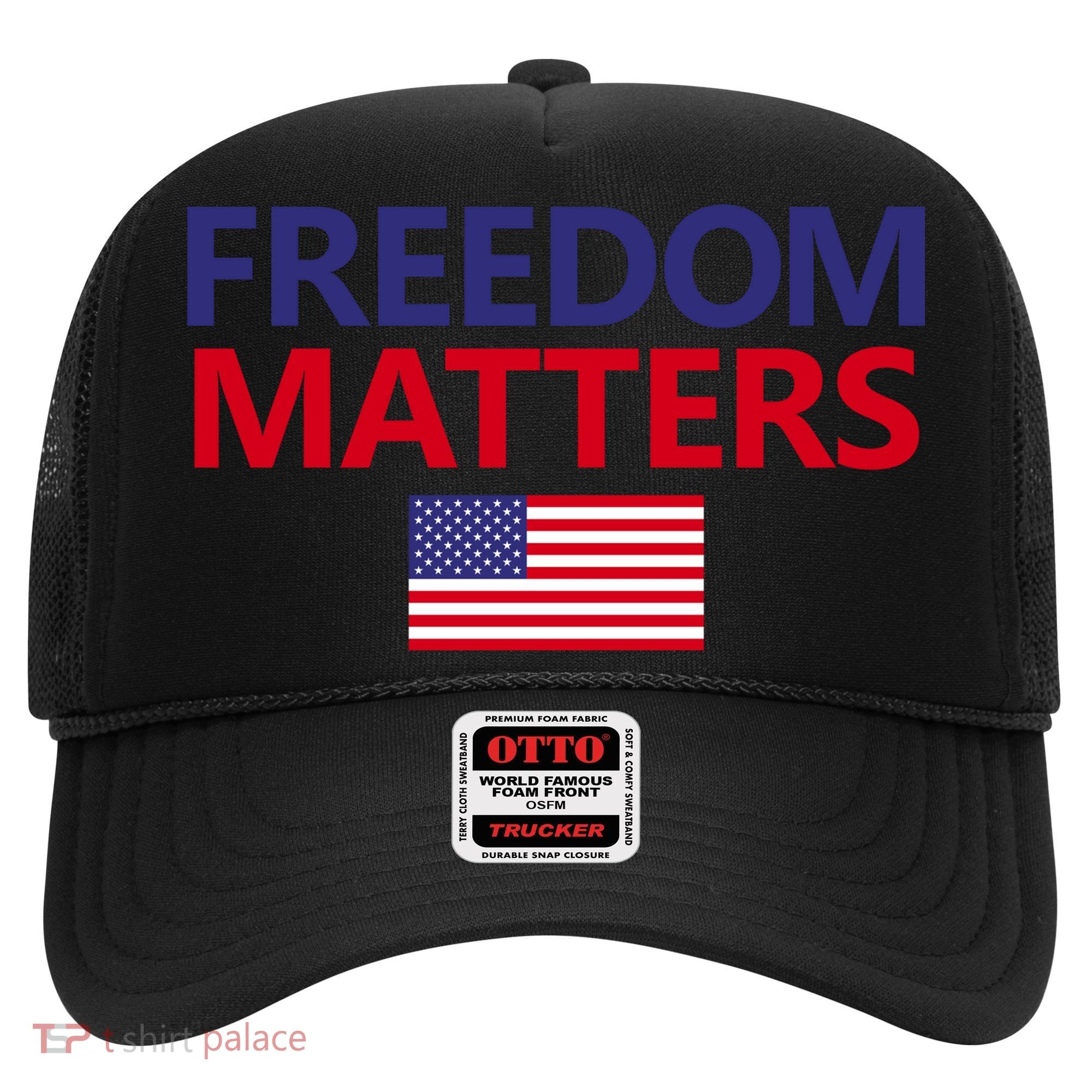 Freedom Matters USA Flag Hat
