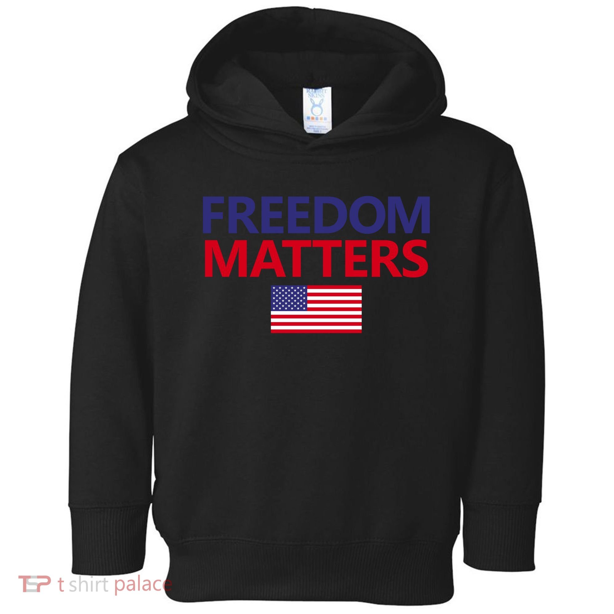 Freedom Matters USA Flag Toddler Hoodie