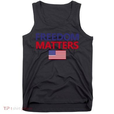 Freedom Matters USA Flag Tank Top