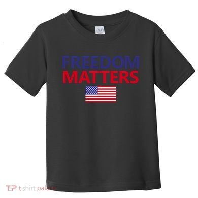 Freedom Matters USA Flag Toddler T-Shirt