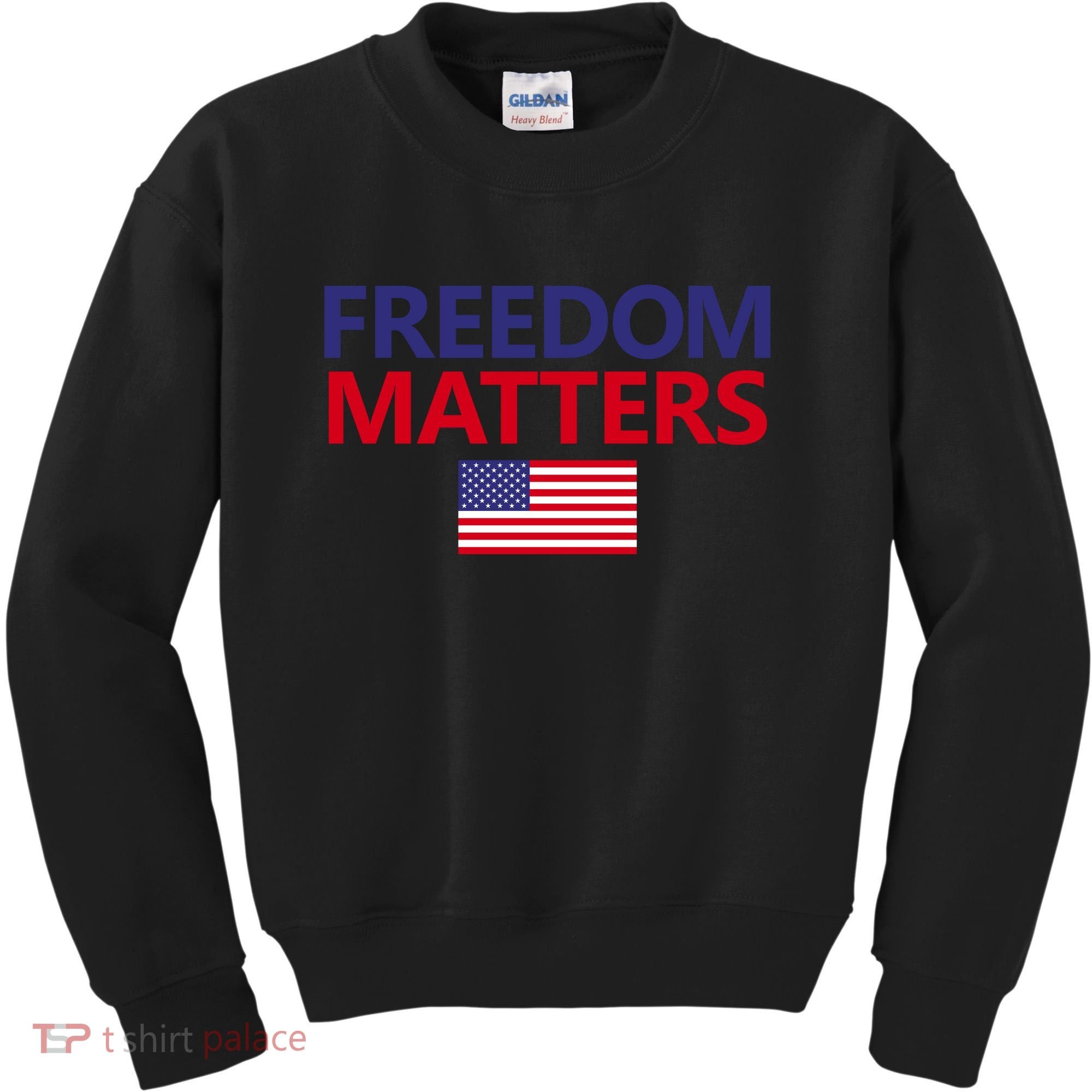Freedom Matters USA Flag Kids Sweatshirt