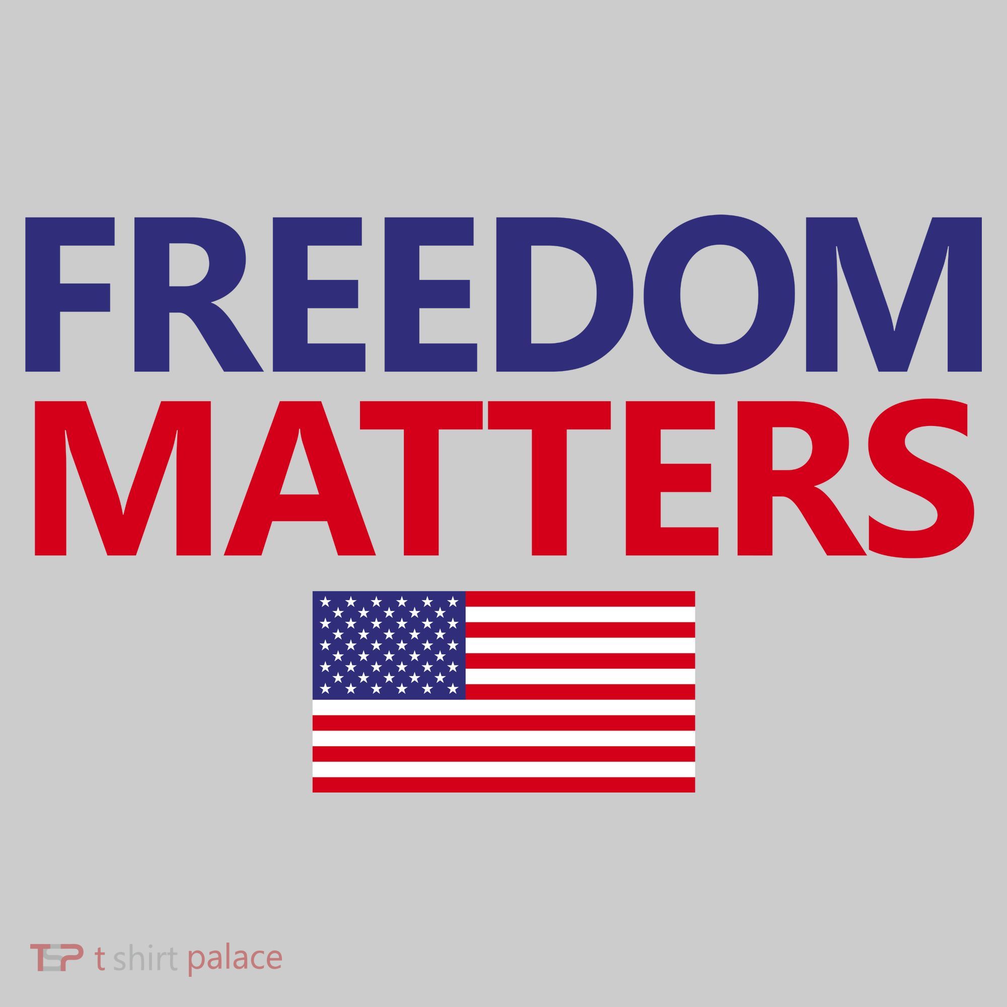 Freedom Matters USA Flag Bucket Hat