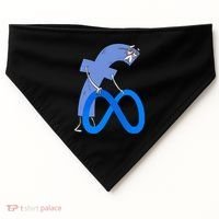 F*ck Meta Verse Facebook USA-Made Doggie Bandana thumb 0