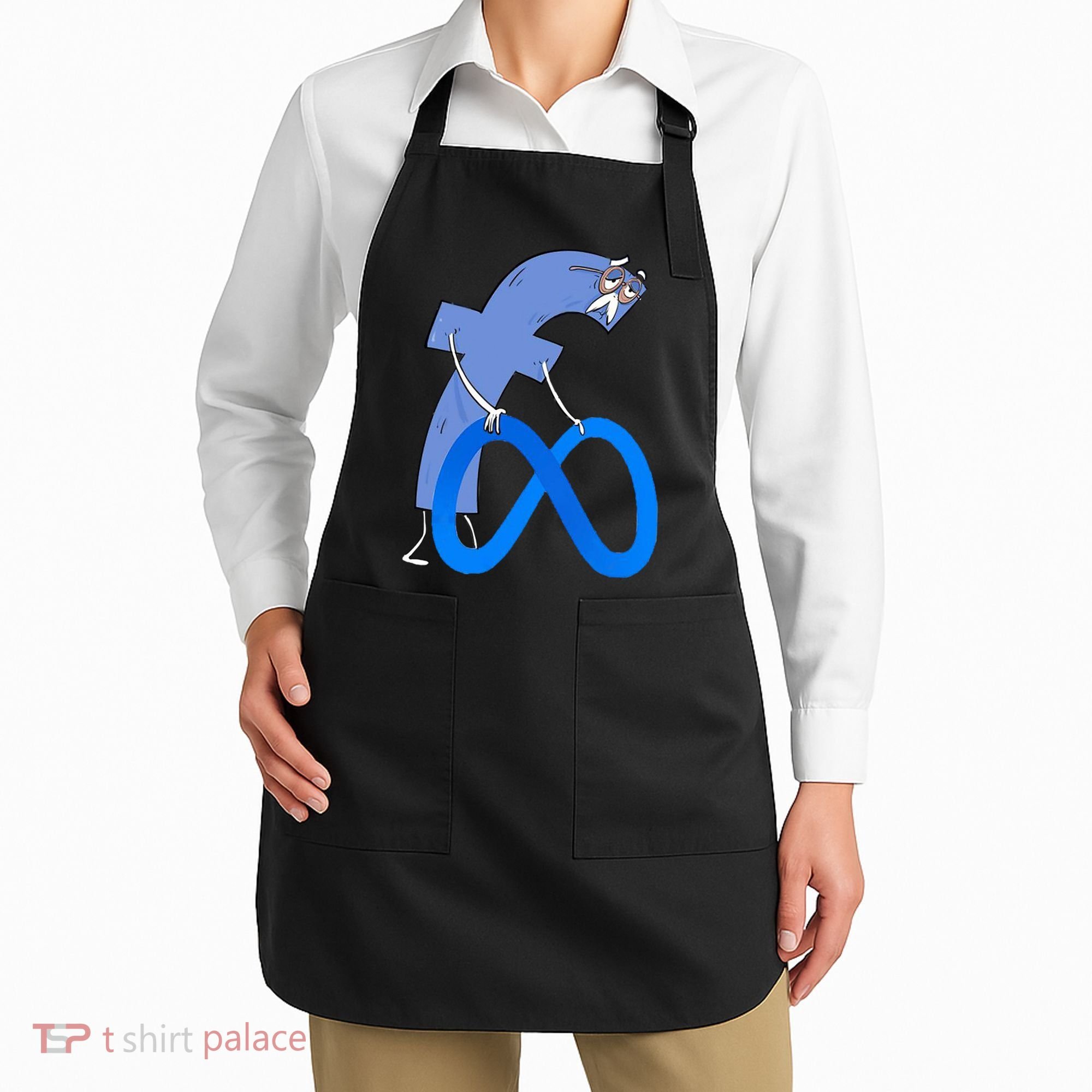 F*ck Meta Verse Facebook Apron