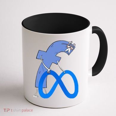 F*ck Meta Verse Facebook Coffee Mug back