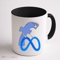 F*ck Meta Verse Facebook Coffee Mug thumb 1