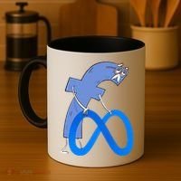 F*ck Meta Verse Facebook Coffee Mug thumb 4