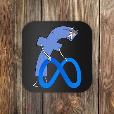 F*ck Meta Verse Facebook Coaster