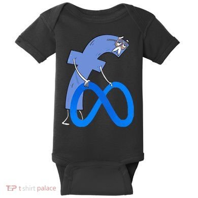 F*ck Meta Verse Facebook Baby Bodysuit