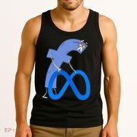 F*ck Meta Verse Facebook Tank Top thumb 3