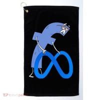 F*ck Meta Verse Facebook Golf Towel thumb 0