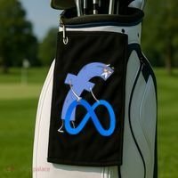 F*ck Meta Verse Facebook Golf Towel thumb 2