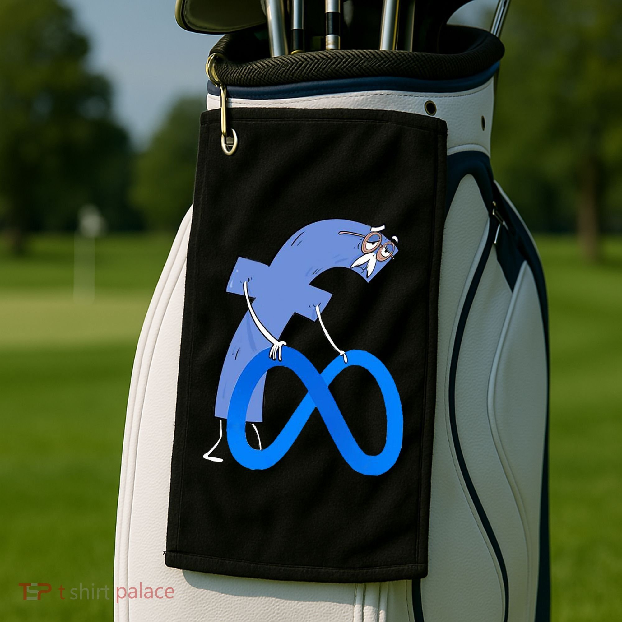 F*ck Meta Verse Facebook Golf Towel