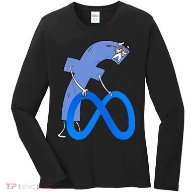 F*ck Meta Verse Facebook Women's Long Sleeve Shirt