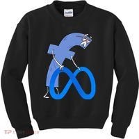 F*ck Meta Verse Facebook Kids Sweatshirt thumb 0
