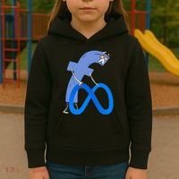 F*ck Meta Verse Facebook Kids Hoodie thumb 3