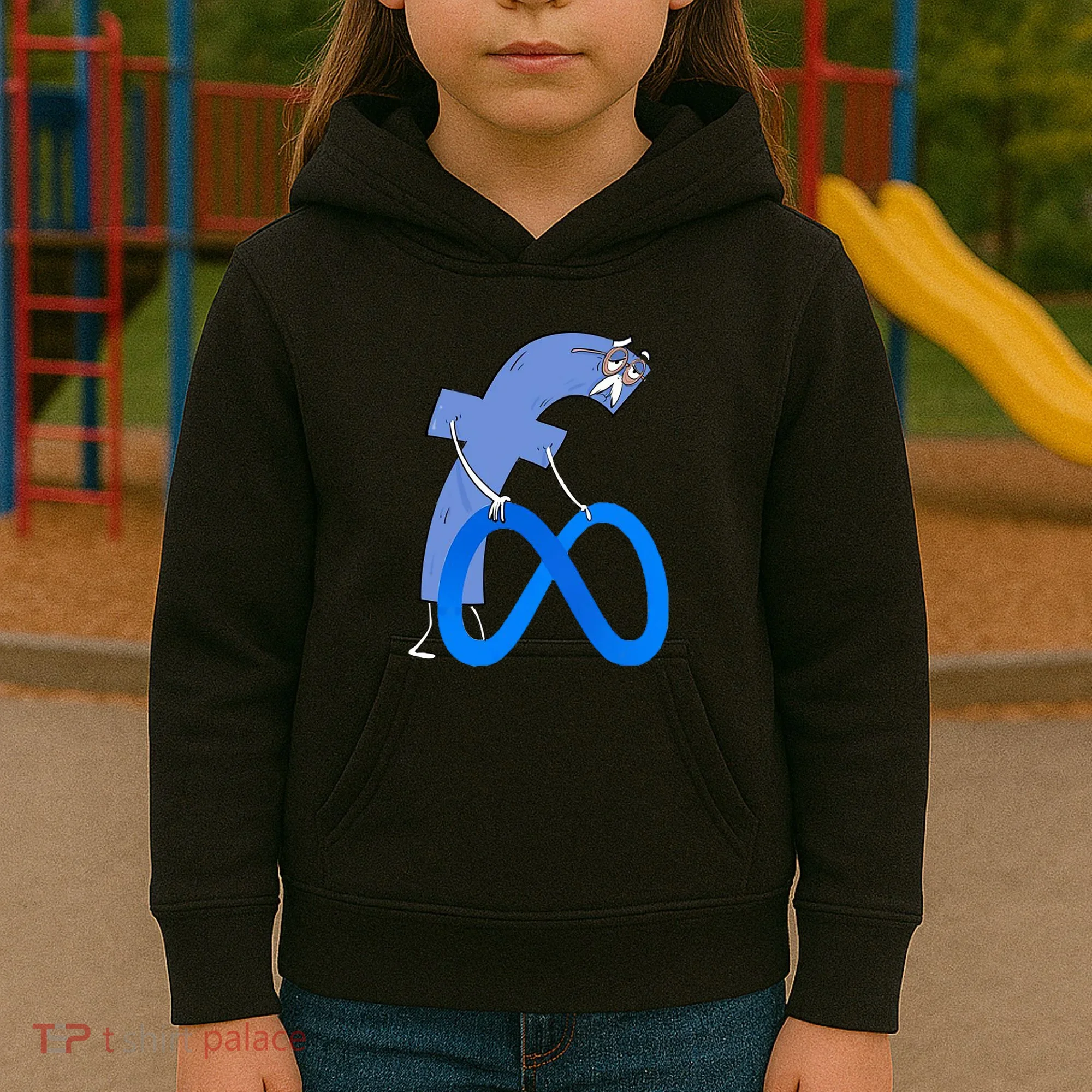 F*ck Meta Verse Facebook Kids Hoodie