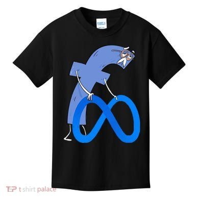 F*ck Meta Verse Facebook Kids T-Shirt